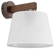 Brilagi - Fali lámpa LATTE 1xE27/15W/230V fenyő/fehér