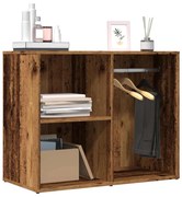 antik fa szerelt fa pipereszekrény 80 x 40 x 65 cm