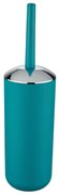 WENKO 21225100 - WC-kefe BRASIL 10x37 cm türkiz/fényes króm