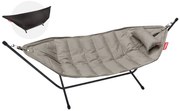 Headdemock Superb függőágy, tartozékkal párnák és fekete szerkezetek, további változatok - Fatboy szín: szürke bézs