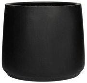 Pottery Pots Jumbo Patt virágcserép, fekete színű, többféle méretben - PotteryPots méret: M - h. 97 cm, ⌀ 119 cm