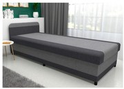 Kárpitozott tárolós heverő TALI 80x202 szürke/antracit