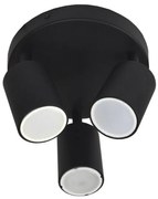 Spotlámpa FARGO 3xGU10/30W/230V fekete
