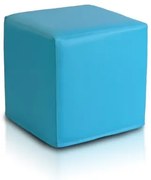 Babzsák Block kocka türkiz ekobőr TiaHome