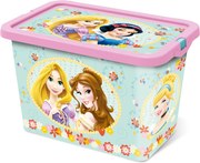 Disney Hercegnők Tea Party műanyag tároló doboz 7 L