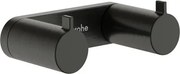 Hansgrohe AddStoris S két akasztós fogas csiszolt fekete króm színű 41785340