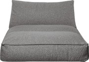 Szürke párnázott kerti napozóágy Stay – Blomus