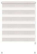 Fehér nappali-éjszakai roló 57x150 cm Zebra – Gardinia