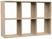 Malax 2x3 polc, sonoma