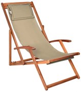 SIENA kerti nyugágy, 65x87x102cm, bézs Jurhan