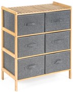 G21 bambusz állvány 6 kosárral