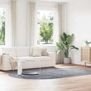 ezüstszürke hosszú szálú NAVARRA bozontos szőnyeg 300x200 cm