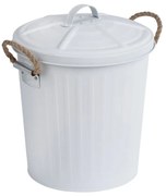 Fehér rozsdamentes acél szemetes - Wenko