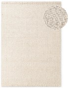 Krémszínű-elefántcsont színű kézi szövésű gyapjúkeverék szőnyeg 160x230 cm Majoli – Elle Decoration