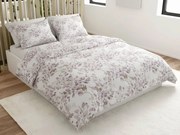 Mikroszálas ágyneműhuzat FLORANY fehér Ágyneműhuzat mérete: 70 x 90 cm | 140 x 200 cm