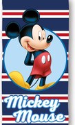 Disney Mickey Navy Stripe fürdőlepedő, strand törölköző 70x140cm (Fast Dry)