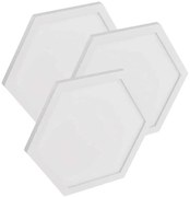 Bővítő készlet 3x RGBIC dimmelhető LED panel 1,8W 230V Wi-Fi Tuya