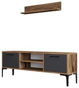 Riga antracit színű TV-állvány