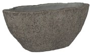 Pottery Pots Virágcserep Mt. Verita, szürke diorit, többféle méretben - Fazekas edények méret: S - 55 x 23,5 x 21 cm