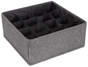 Drawer szürke fiókrendszerező 16 rekesszel - Bigso Box of Sweden
