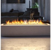 InFire - Beépített BIO kandalló 7,5x120 cm 7kW fekete