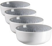 Mäser Lunaria Grey tálkészlet, 15,5 cm, 4 db, 15,5 cm