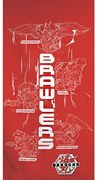 Bakugan Red Strike fürdőlepedő, strand törölköző 70x140cm