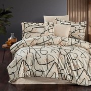 Efekt pamut ágyneműhuzat TiaHome - 1x Párna 90x70cm, 1x Paplan 140x200cm