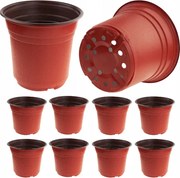 10x Virágtartó P24 7L Kerek 24X19CM