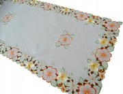 Mg Futófelület 6602 hímzett Ecru 60x120cm Virágok