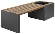 Pad önötőzős vilaghőrseppel WOODGREEN - Hobby Flower szín: fekete/sötét fa