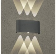 Brilagi - LED kültéri fali lámpatest FLAREBOX LED/6W/230V antracit IP65