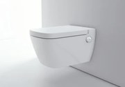 Wc bidével falra szerelhető Tece TECEone  fehér színben TECEONESET
