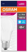 LED izzó, E27, gömb, A60, 10W, 1055lm, 4000K (HF), OSRAM Value (OLEDE2705)