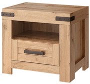 MORATIZ éjjeliszekrény, wotan tölgy