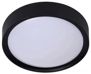 Lucide 08109/01/30 - LEX mennyezeti lámpa 1xE27/9W/230V fekete