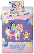 Bluey Magical Party ágyneműhuzat 140×200cm, 70×90 cm