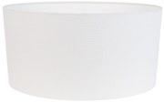 Lenvászon lámpabúra fehér ovális 50/33/25