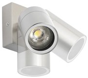 Kültéri fali lámpa acél IP44 forgatható és dönthető - Solo