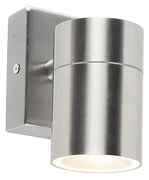 Kültéri fali lámpa acél IP44 - Solo