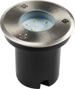 Kanlux 18193 - GORDO LED kültéri behajtó lámpa LED/1W/230V átm. 9,5 cm IP67 rozsdamentes acél