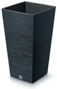 FURU SQUARE virágtartó 39,5 cm, antracit, 39 cm