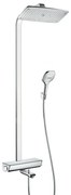 Hansgrohe Raindance Select E, Showerpipe 360 ​​1jet kád termosztáttal, króm, HAN-27113000