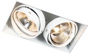 Beépített reflektor fehér GU10 AR111 Trimless 2-lámpás - Oneon