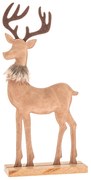 Karácsonyi dekoráció Műbőr szarvas 31 cm, var. I