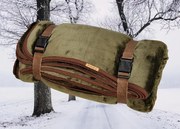 Horgász vadász egy rétegű Flanel Fleece takaró hordozóval