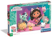 Gabi babaháza Melody 104 db-os puzzle Clementoni