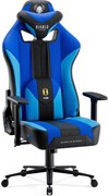 Gamer szék szövet kék-fekete King Size: Diablo X-Player 2.0 Frost Black