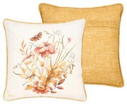 Párna töltelékkel 40x40 cm pamut Giardino d'Autunno virágos