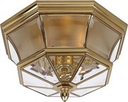 Quoizel NEWBURY QZ-NEWBURY-F-PB Süllyesztett mennyezeti lámpa 3x40W/E14 IP44
